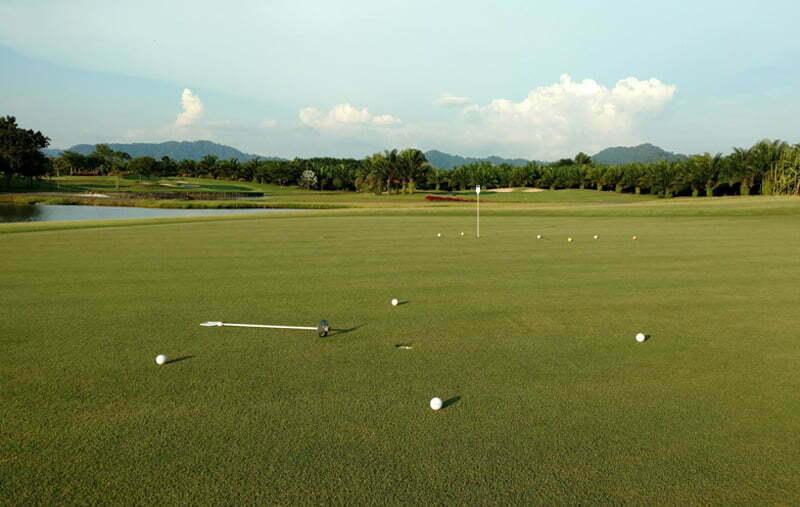 Golfing at Kirinara Golf Course Khao Lak
