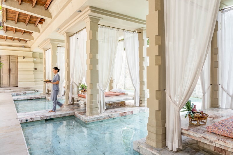 Luxurious spa at Devasom Spa in Khao Lak